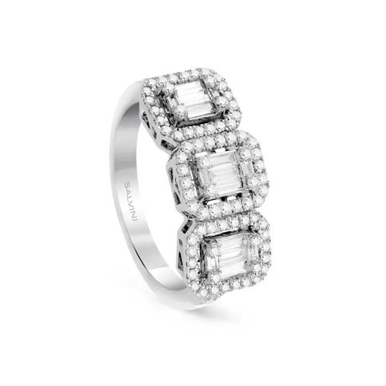 Anello Salvini Donna Magia in Oro bianco Diamante 0.65 Ct 20107274 - 20107274